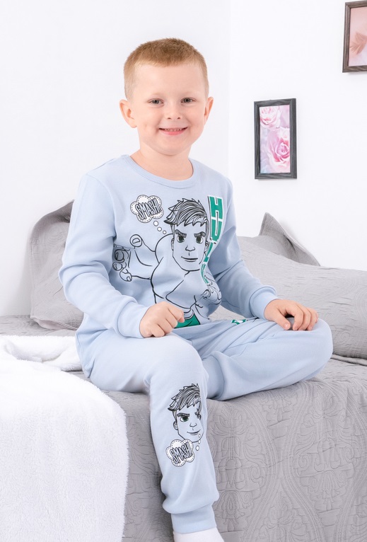 Pajama Set (boys), 6076-008-33-4 HC p-7007