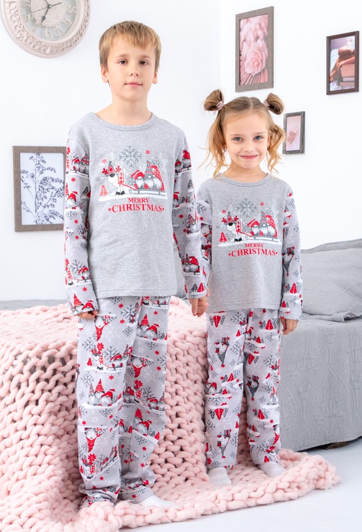 Sleepwear (unisex) “Family look”, 6076-F-4 HC p-12945