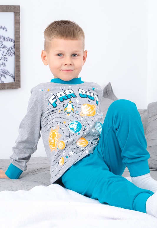 Pajama Set (boys), Any season, 6076-001-33-6 HC p-13298