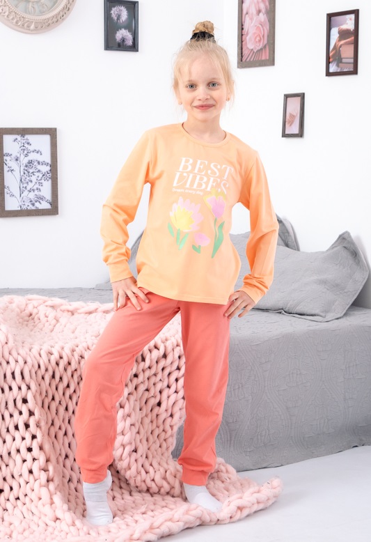 Pajama Set (Girls), Any season, 6076-036-33-5 HC p-13300