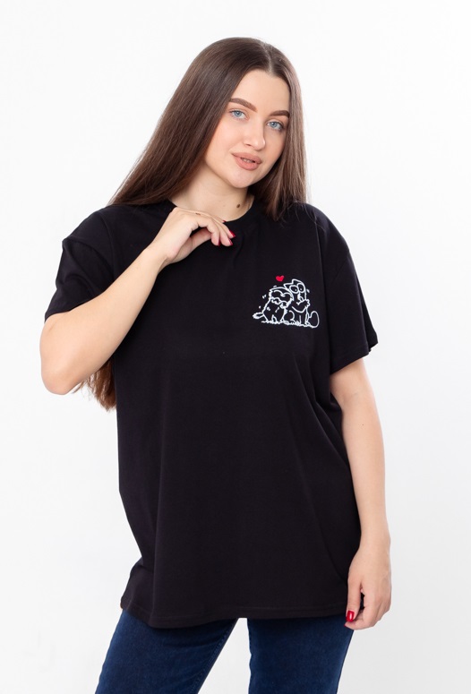 Women's T-shirt "Family look", 8384-L HC p-13440