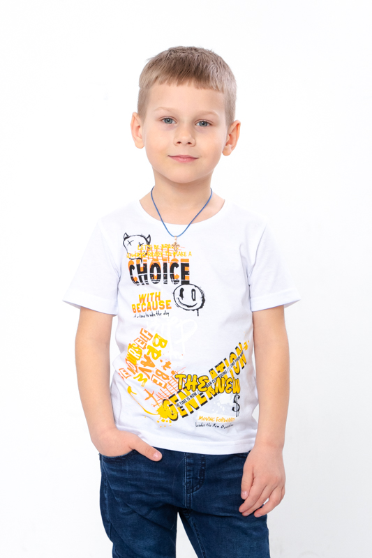 T-Shirt (boys), Summer, 6021-001-33-4 HC p-11052