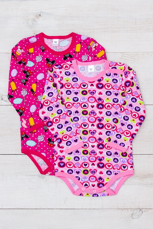 Bodysuit (infant girls), 5010-043-5 HC p-13984