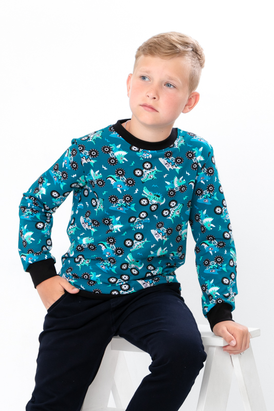 Sweatshirt (boys), 6069-055-4 HC p-8223