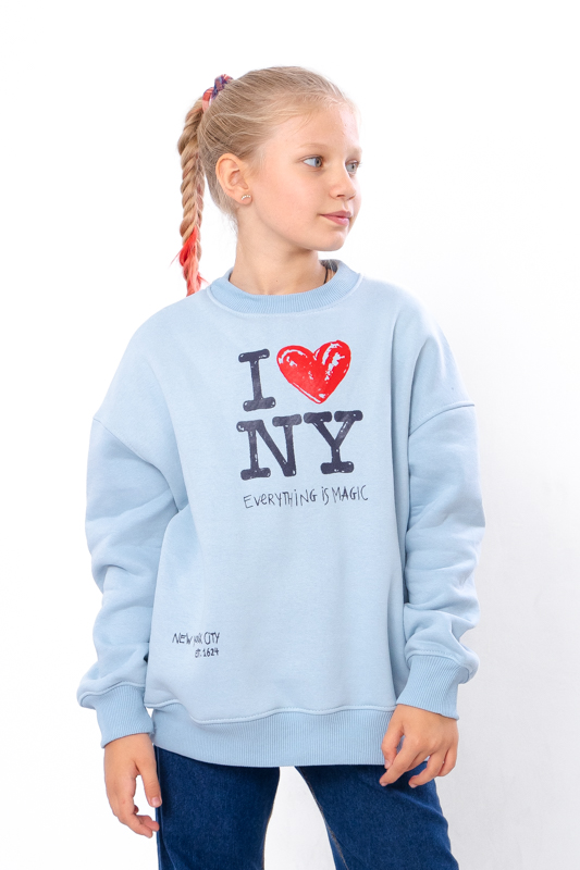 Sweatshirt (girls), 6416-025-33 HC p-15218