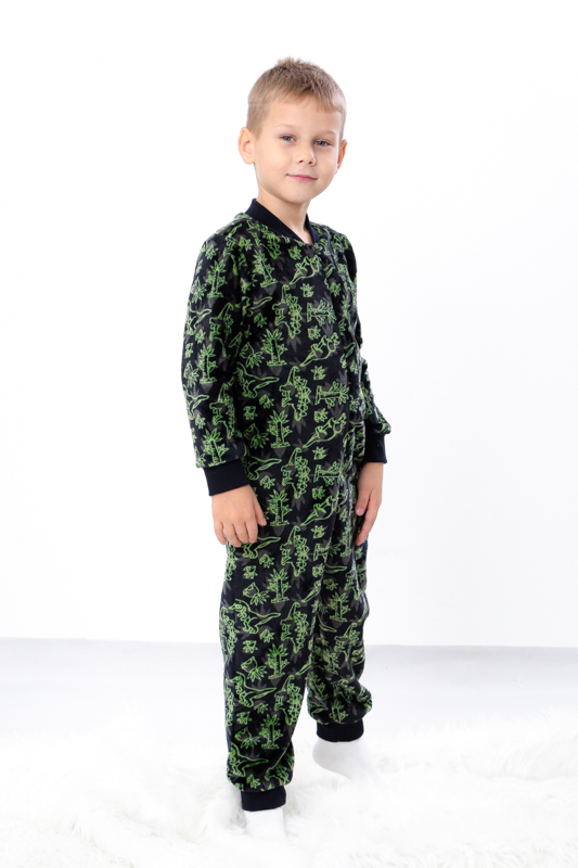 Pajama-Romper (boys), 6167-035-4 HC p-4175